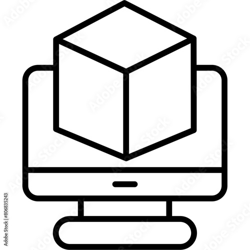 3D Software Icon