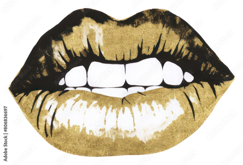PNG Lips ripped paper teeth white background moustache. PNG Lips ripped paper teeth white background moustache.