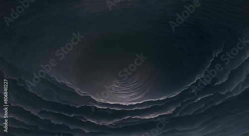 A scary dark black hole in a horror universe horror dimension dark lightning strikes dramatic light cinematic lighting dark surreal patterns photo