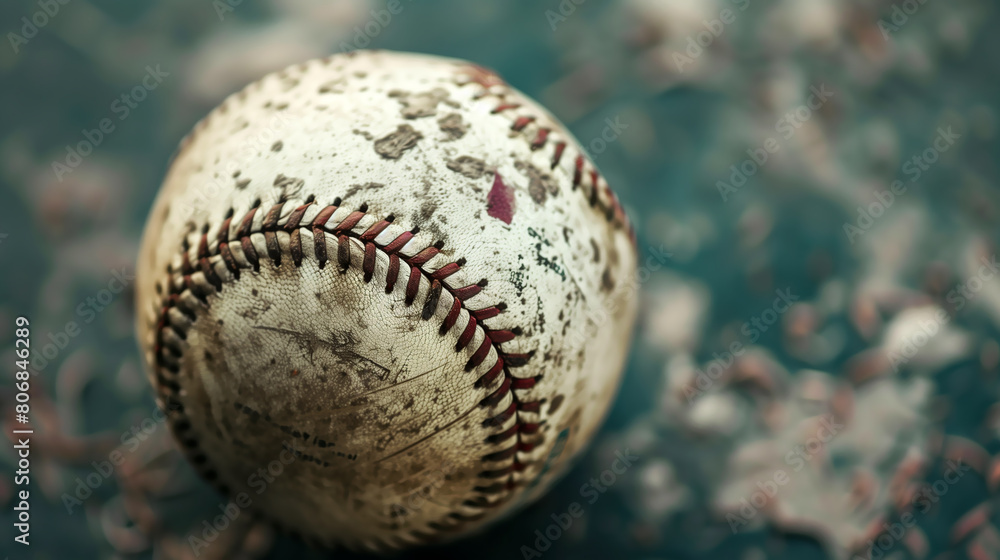 baseball vor grauem hintergrund baseball vor grauem hintergrund