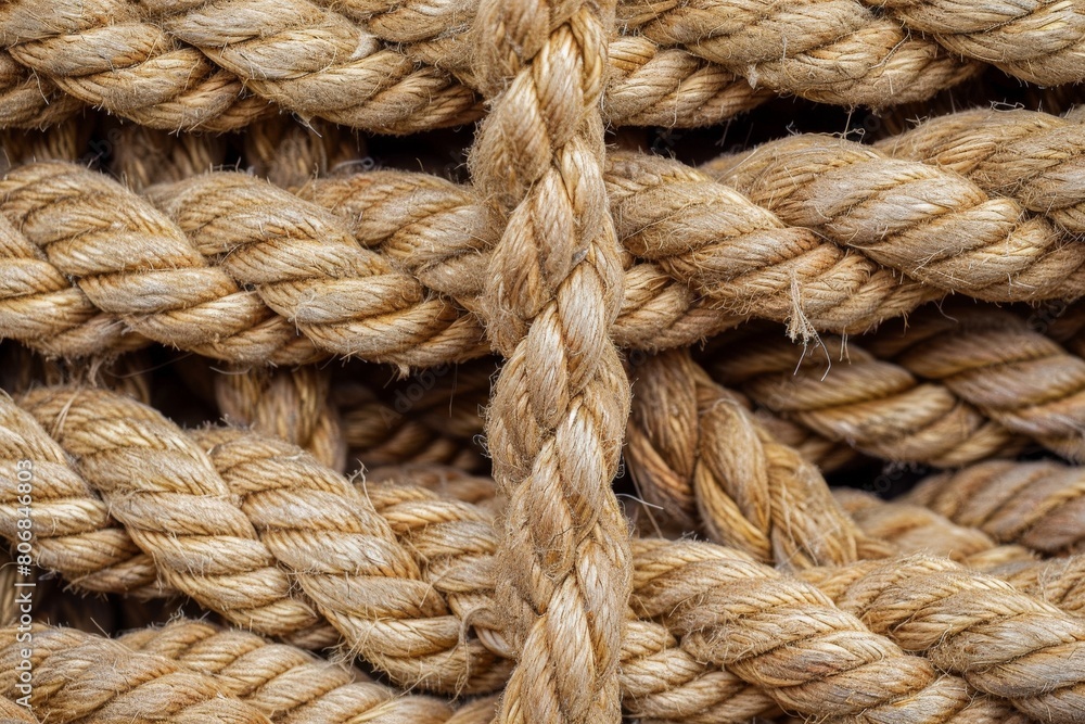 Ropes from an old sailing boat, close-up.. Beautiful simple AI generated image in 4K, unique. Ropes from an old sailing boat, close-up.. Beautiful simple AI generated image in 4K, unique.