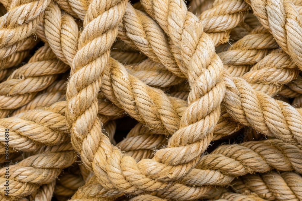 Ropes from an old sailing boat, close-up.. Beautiful simple AI generated image in 4K, unique. Ropes from an old sailing boat, close-up.. Beautiful simple AI generated image in 4K, unique.