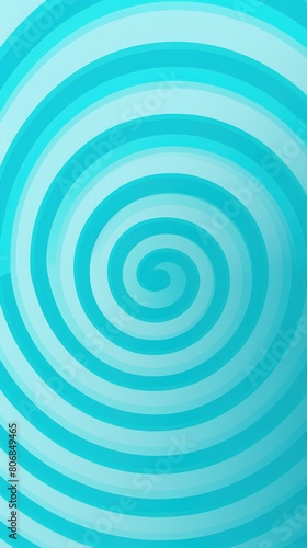 Turquoise concentric gradient circle line pattern vector illustration for background  graphic  element  poster blank copyspace for design text photo 