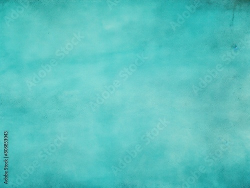 Turquoise seamless watercolor paper kraft cardstock background texture tile pattern with copy space texture for display products blank copyspace