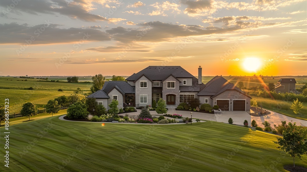 A series of homes situated in the Midwest A series of homes situated in the Midwest