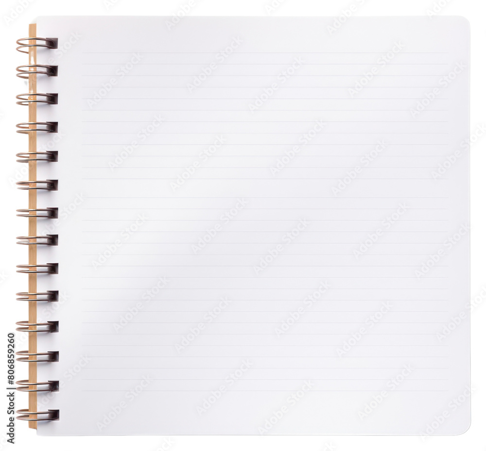 PNG Note paper transparent diary page white background.