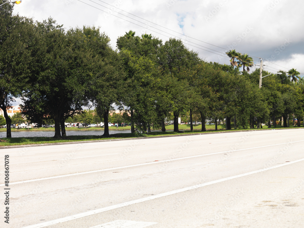 Fototapeta premium USA road