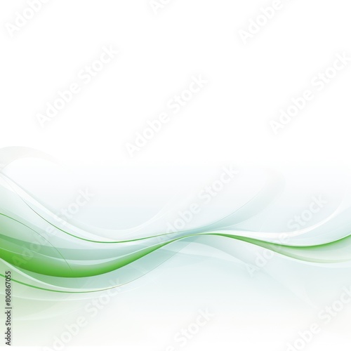 White ecology abstract vector background natural flow energy concept backdrop wave design promoting sustainability and organic harmony blank 