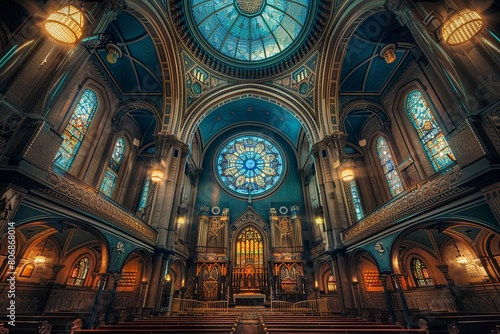 Jewish synagogue Architectural magnificence and spiritual sanctity