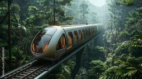 Wallpaper Mural The future of train transportation Torontodigital.ca