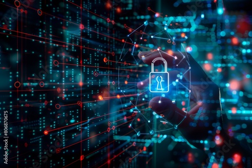 Enhance digital security in business networks with HTTPS and padlock, using API and OAuth to protect data privacy and defend against malware threats.