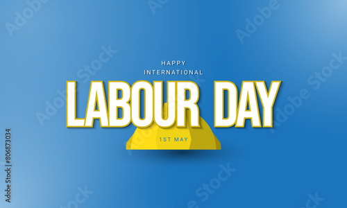 Labour Day vector design.