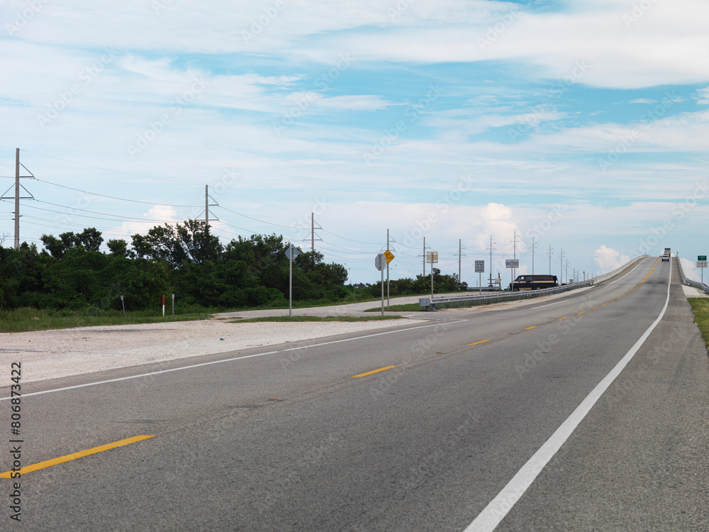 Fototapeta premium USA road