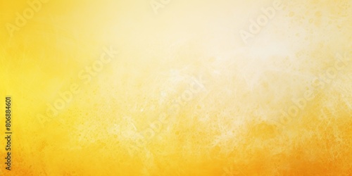 Yellow white yellow template empty space color gradient rough abstract background shine bright light and glow grainy noise grungy texture blank 