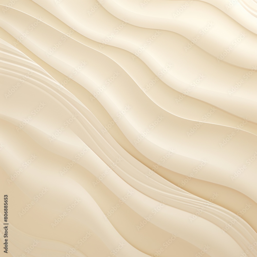 Beige panel wavy seamless texture paper texture background with design wave smooth light pattern on beige background softness soft beige shade