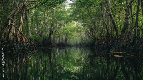 Sian Ka'an Serenity: A Sanctuary of Peace and Harmony Surrounded by Nurturing Mangroves