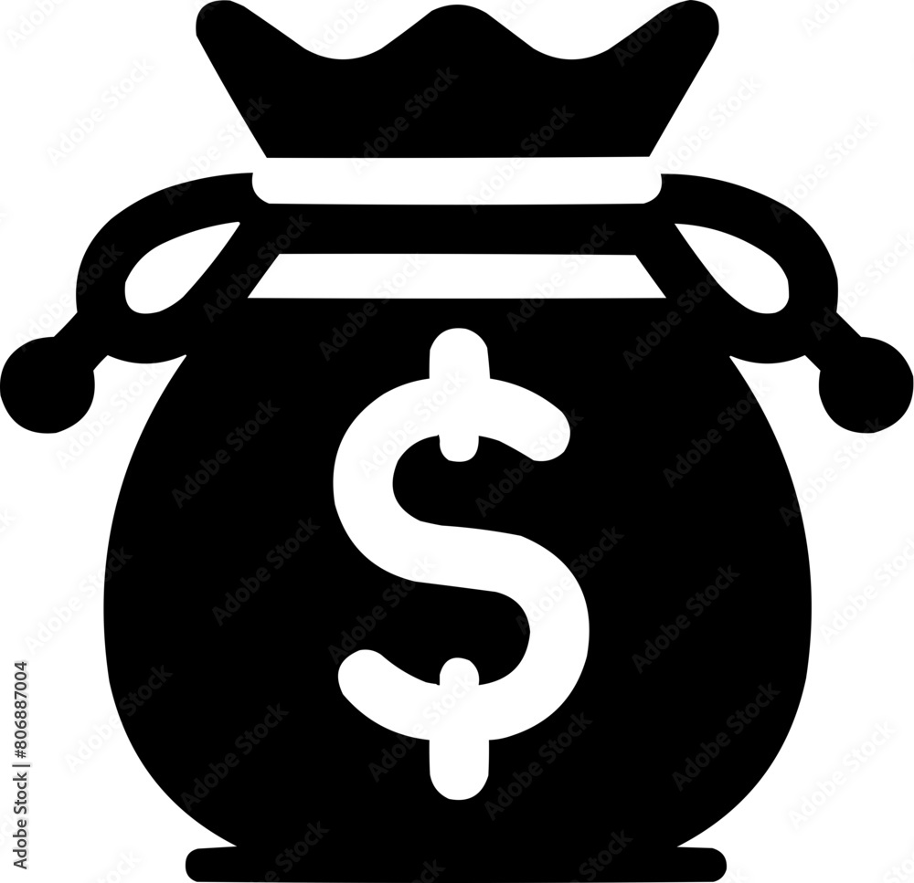 money bag icon money bag icon