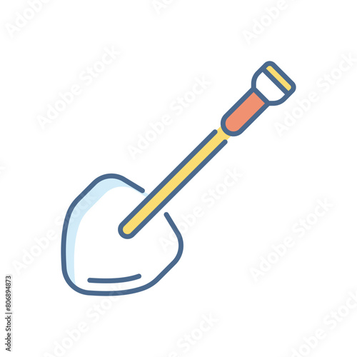 Shovel vector icon