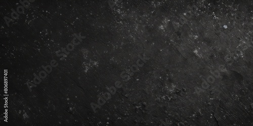 Black vintage grunge background minimalistic flecks particles grainy eggshell paper texture vector illustration with copy space texture for display