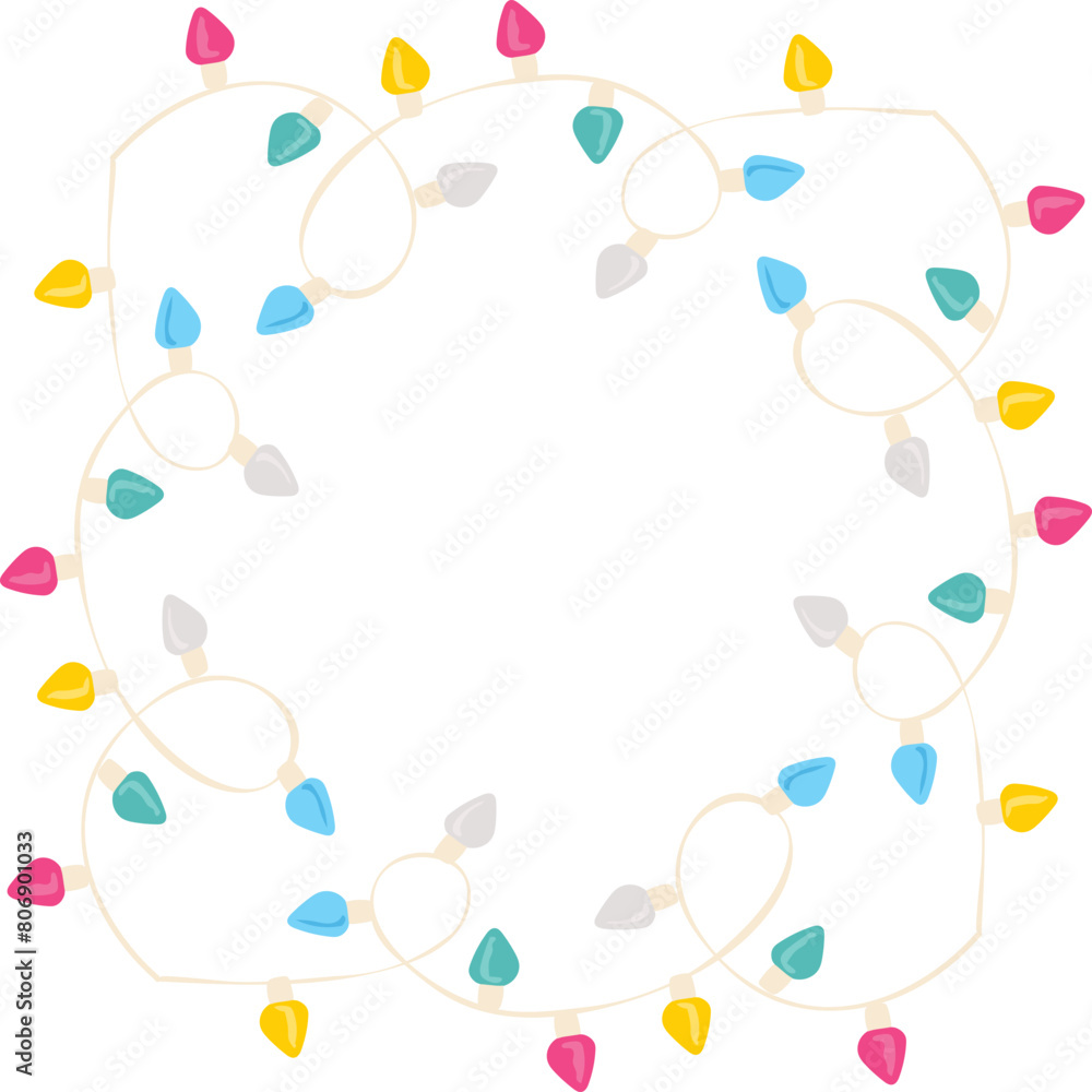 Christmas wreath illustration on transparent background.
Christmas wreath illustration on transparent background.