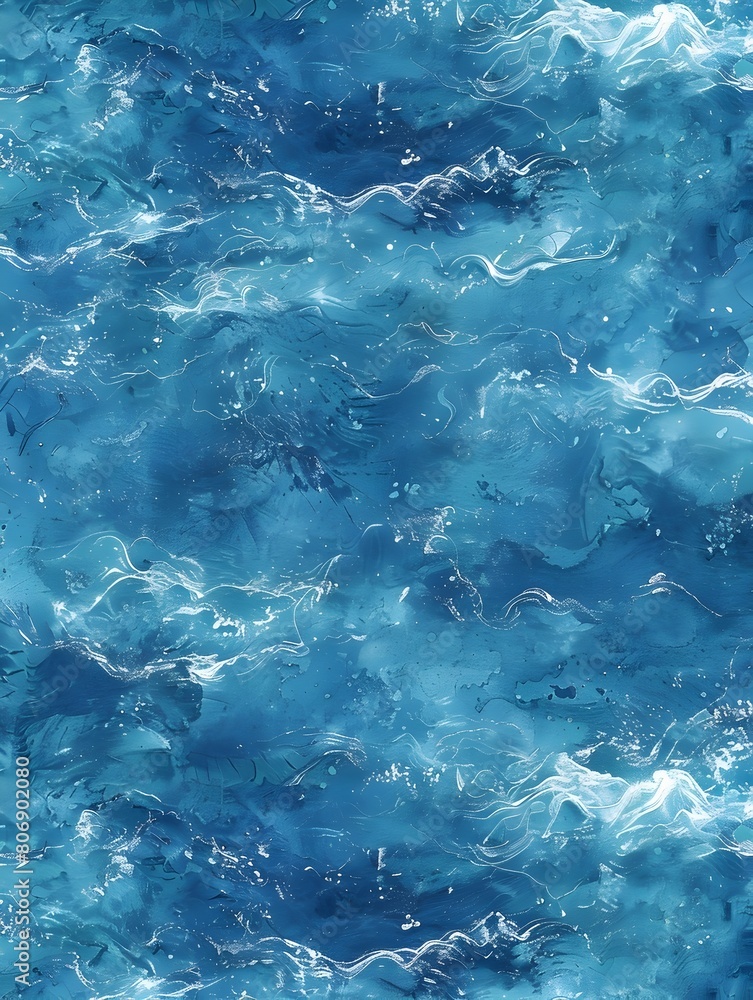 Tranquil Azure Ocean A Soothing Digital Wallpaper of Rolling Waves and Calming Currents Tranquil Azure Ocean A Soothing Digital Wallpaper of Rolling Waves and Calming Currents