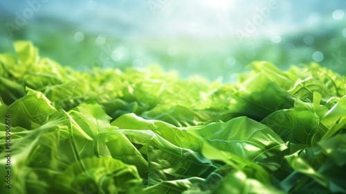 Biodegradable technology, freshness, flourishing thriving abundant fertile prolific
