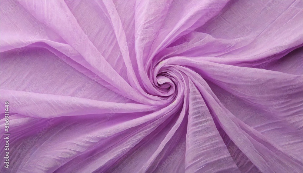 texture of Georgette fabric with flowy, slightly crinkled texture in lilac color texture of Georgette fabric with flowy, slightly crinkled texture in lilac color