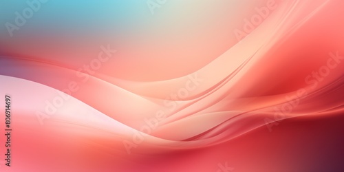 Coral defocused blurred motion abstract background widescreen with copy space texture for display products blank copyspace for design text photo 