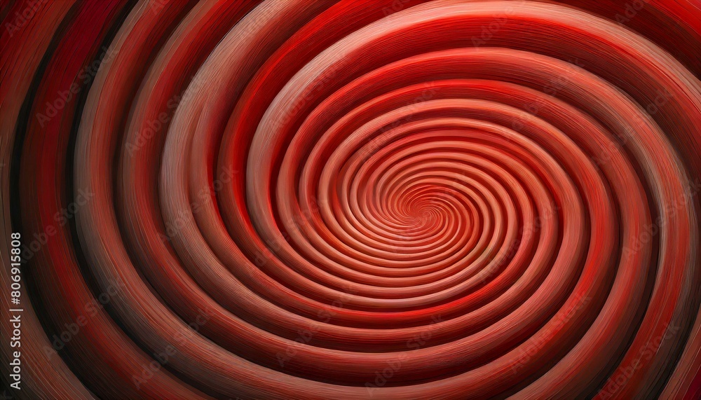 Obraz premium Abstract red spin illusion background