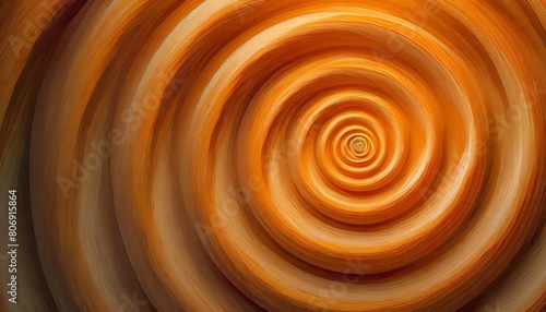 Abstract Orange spin illusion background