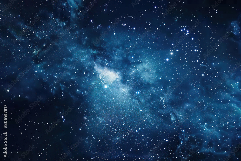 Generative ai on theme of beautiful starfall in sky, bright meteorites glow in atmosphere Generative ai on theme of beautiful starfall in sky, bright meteorites glow in atmosphere