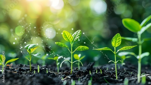 Driving a Green Finance Revolution with Sustainable Technologies and Eco-Friendly Business Practices. Concept Green Finance Revolution, Sustainable Technologies, Eco-Friendly Business Practices