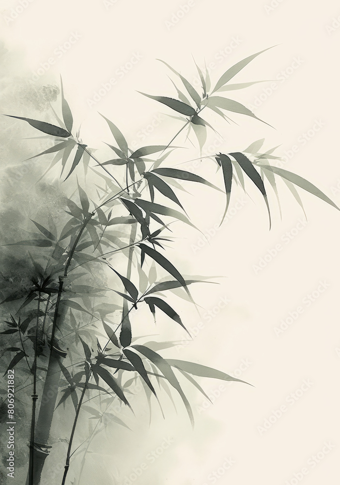 Chinese style landscape painting and ink painting Chinese style landscape painting and ink painting