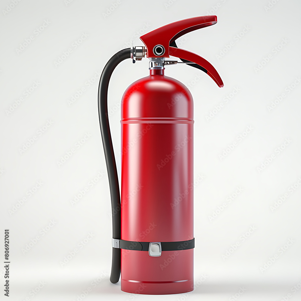 Fire extinguisher isolated on white background Fire extinguisher isolated on white background