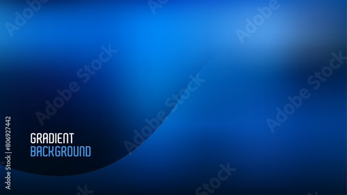 Blue Gradient Abstract Background for Creative Designs