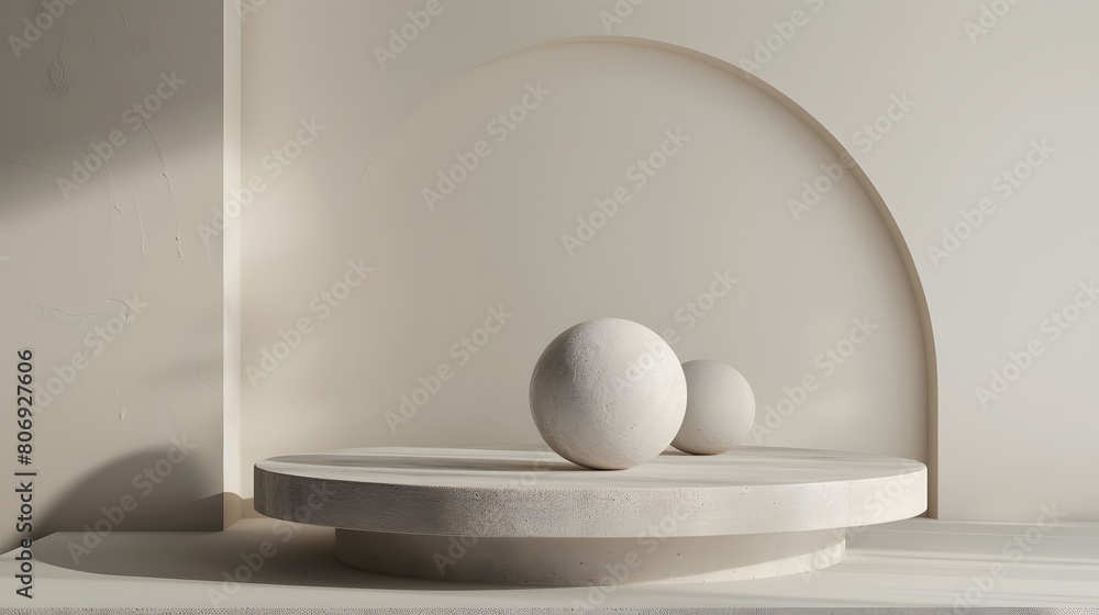 3d product unique platform in minimalistic style 3d product unique platform in minimalistic style