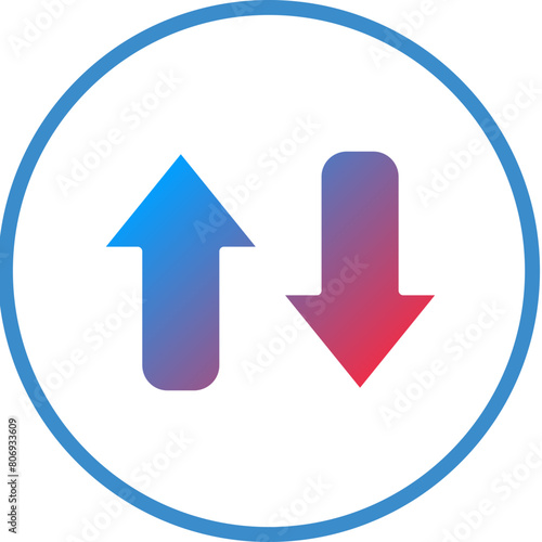 Opposite Arrow Icon Style