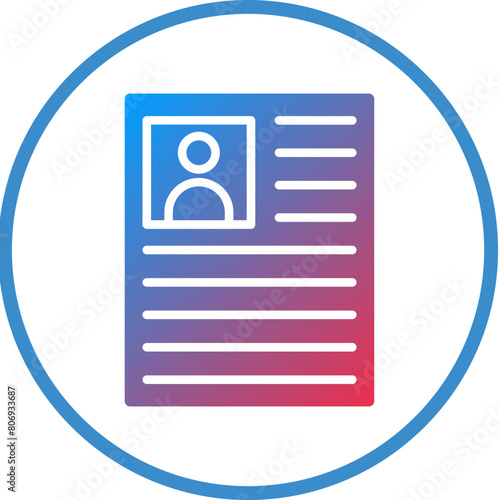 Cv Icon Style