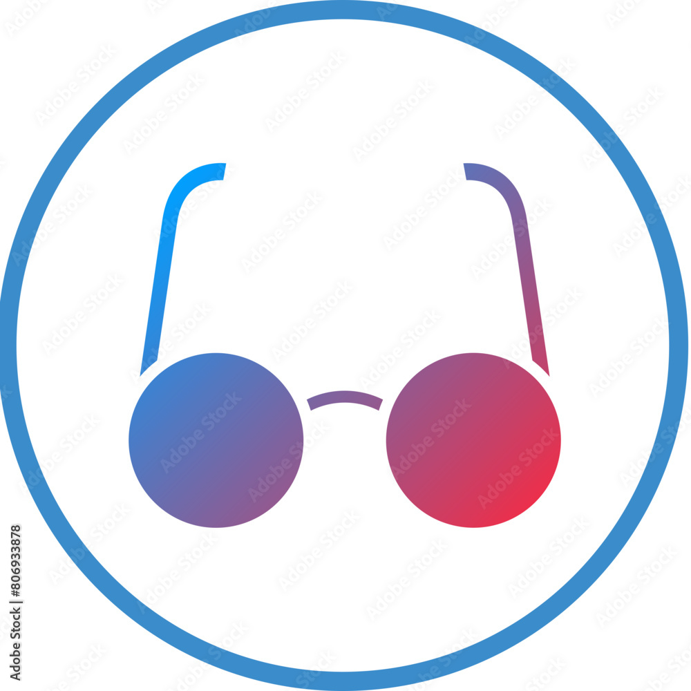 Glasses Icon Style Glasses Icon Style