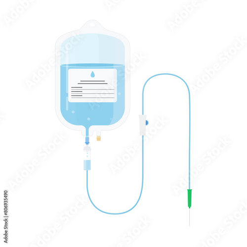Medical dropper logo for institutions and designations