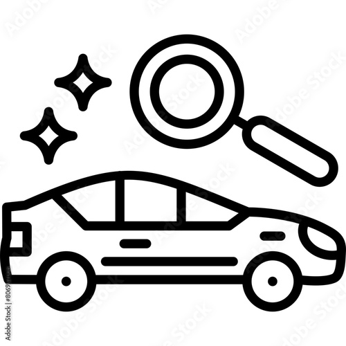 Car Search Icon