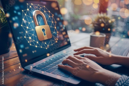 Utilize secure locking and data encryption to protect tablets within digital platforms, adhering to strict cybersecurity audits and policies. photo