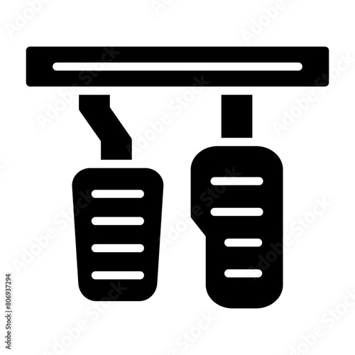 Brake Pedal Icon