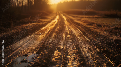 A dirt road