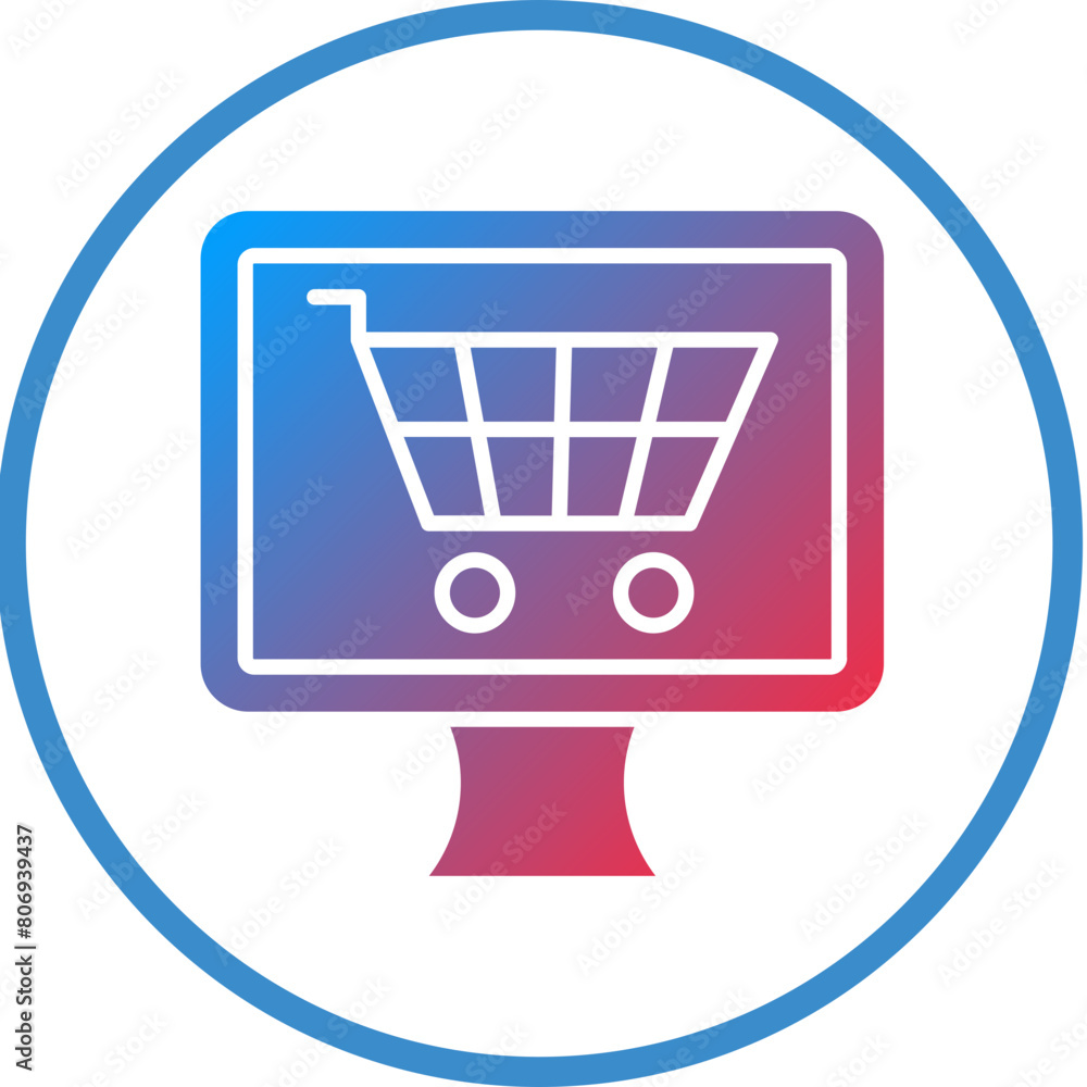Online Shopping Icon Style Online Shopping Icon Style