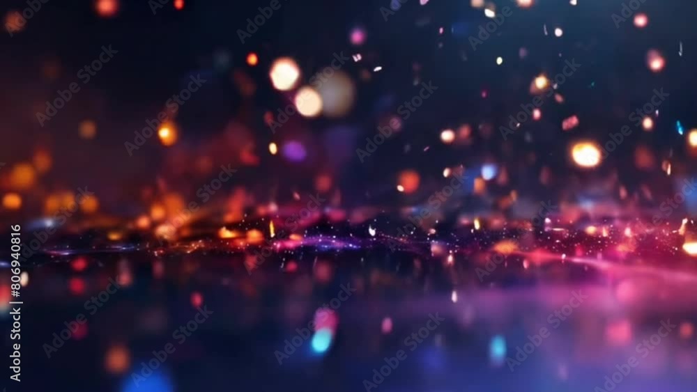 Light glittering effect particles background video
Light glittering effect particles background video