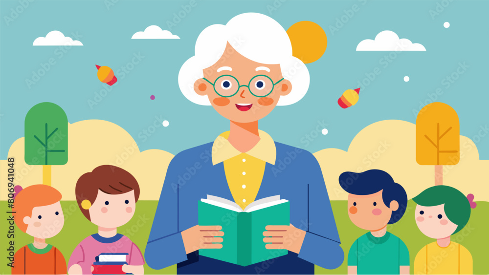 A retired teacher spends her afternoons at a literacy program feeling a sense of purpose and fulfillment as she sees the progress of her eager.