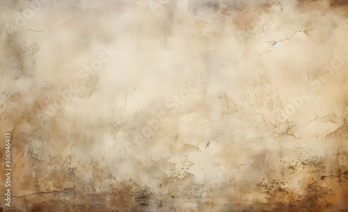 Beige canvas grunge background texture
 photo