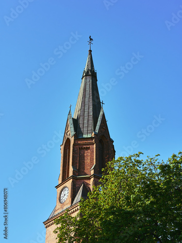 Photography Jakob Church of Oslo in early May.