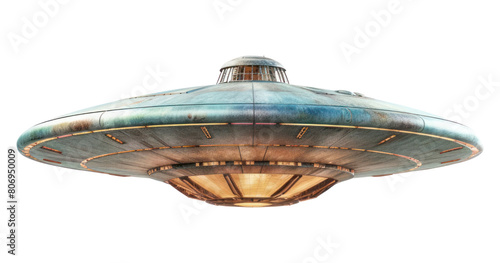 PNG Vintage ufo white background architecture lighting.